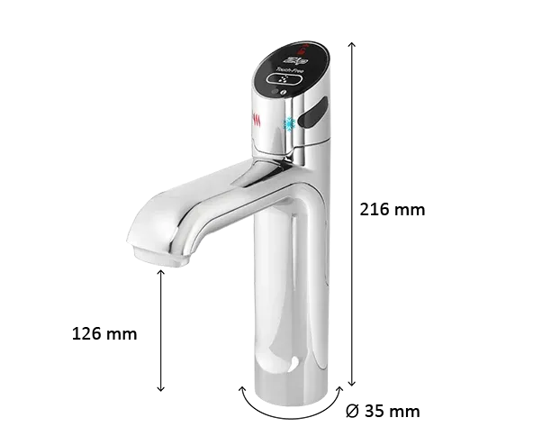 zip hydrotap g5 touch free wave bc